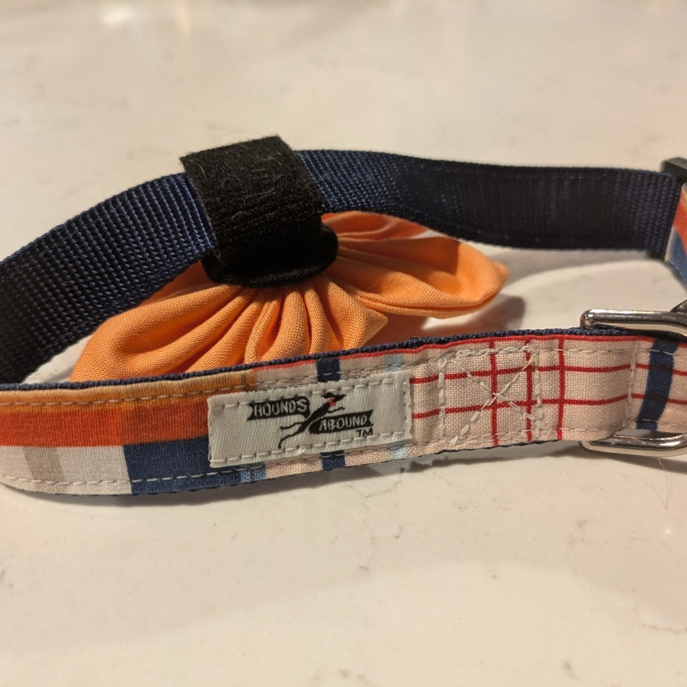 Flower Dog collar - Picture 8 of 16